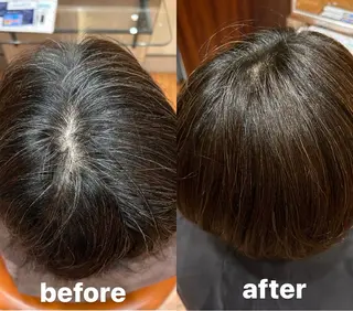 ミディアム カラー トーンアップ 、 ダウン🧡青山紗弥華のヘアスタイル