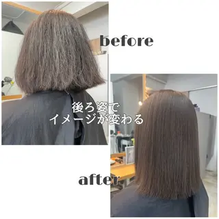 ミディアム 藤本 静香のヘアスタイル