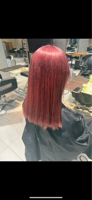 セミロング カラー Lee京橋店所属・Lee京橋 Natsumiのヘアスタイル