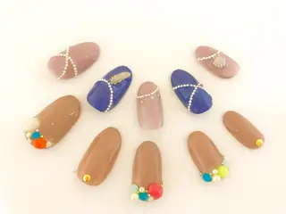 ネイル Re Pearl～コーディネートサロン～ 市駅前店所属・NARUMI HYODOのネイルデザイン