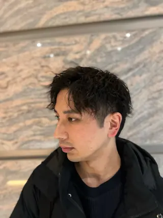ショート メンズ ヒロ銀座新橋店所属・ヒロ銀座　さかうえ ひかる💈のヘアスタイル