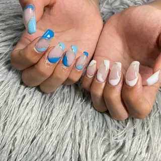 カラー ネイル nail salon LNのネイルデザイン