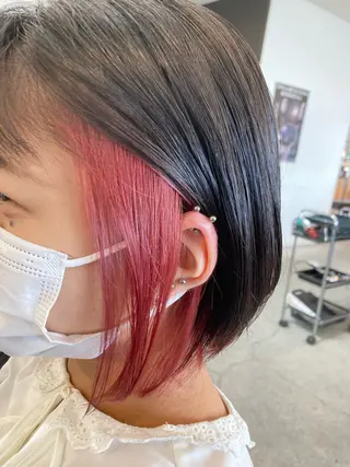 ショート 夏賀 聡史のヘアスタイル