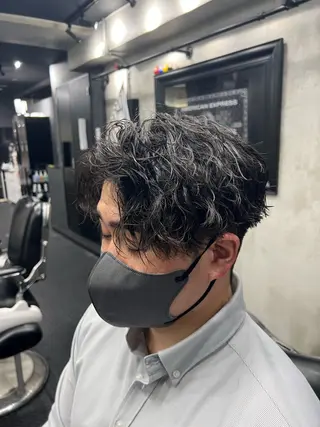 ミディアム 錦糸町駅徒歩3分 メンズカット/伊吹のヘアスタイル