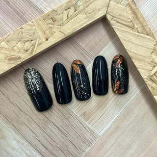 ネイル ⭐︎休業中の練習⭐︎ JNA認定講師髙橋のネイルデザイン