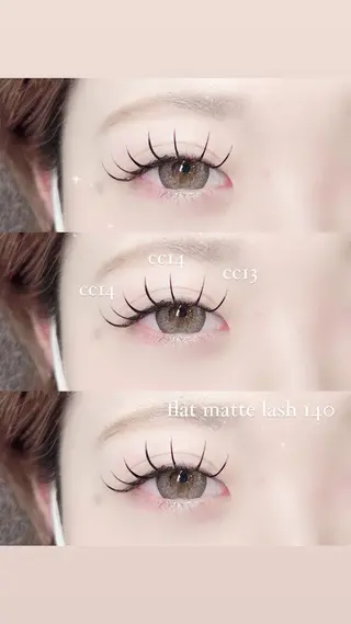 マツエク・マツパ NARUMI/ マツエク/パリ/束感のマツエク・マツパデザイン