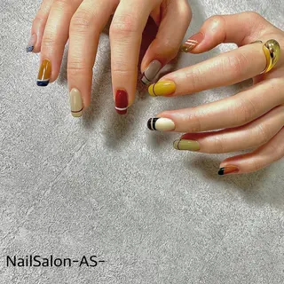 ネイル Nail Salon as-アス-のネイルデザイン