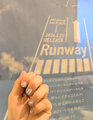 ネイル La Belle Vie所属・imaichise 🧡💜推しネイルのネイルデザイン