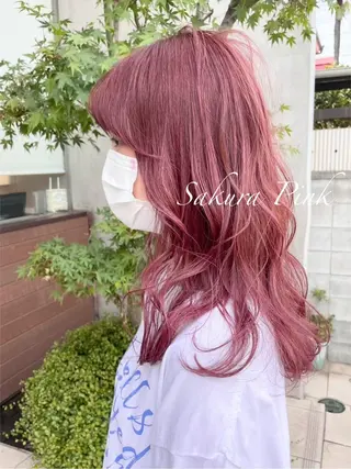 ロング 🌼EMU🌼 岡井 桃花🌼のヘアスタイル