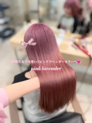 ロング カラー ベージュ⌇暖色⌇ 𝐀𝐤𝐚𝐫𝐢のヘアスタイル