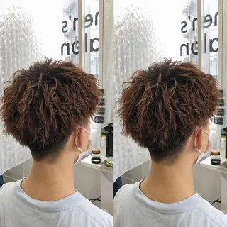 ショート メンズパーマ/縮毛 超特化/tomokiのヘアスタイル