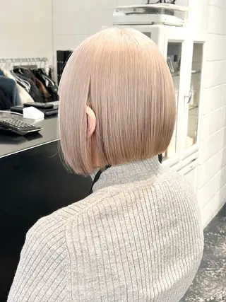 ミディアム カラー HARU//原宿🤍 リピート率NO.1のヘアスタイル