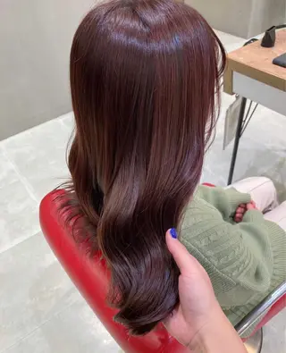 ロング カラー ヘアアレンジ インナーカラー ／レイヤー🦋ルイのヘアスタイル