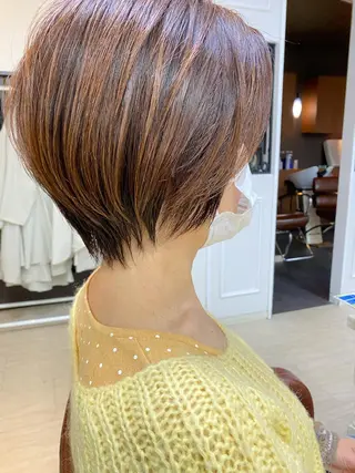 ショート カラー 竹嶋 興樹のヘアスタイル