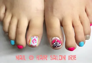 ネイル Hair salon Irie所属・與儀 知佳のネイルデザイン