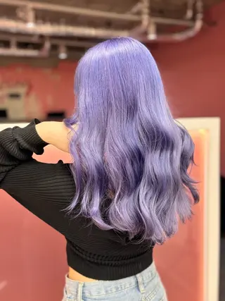 セミロング カラー 田中麻鈴/ハイトーン /ミルクティーのヘアスタイル