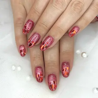 ネイル AURORA eyelash&nail salon アメ村店所属・Aurora Sakiのネイルデザイン