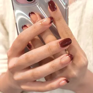 ネイル Lino中目黒 🎀 パラジェルのネイルデザイン