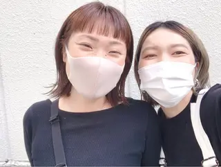 ミディアム さの あやねのヘアスタイル