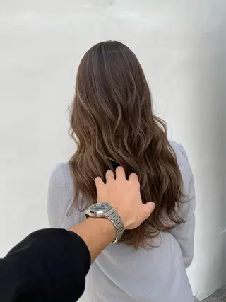 ロング カラー 🌈髪質改善カラーの 🌈坂本侑樹のヘアスタイル