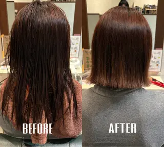 ショート 中矢 莉緒のヘアスタイル