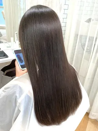 セミロング パーマ  渡部 妃月のヘアスタイル