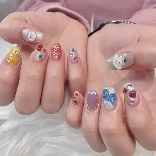 ネイル 新井 ひなののネイルデザイン