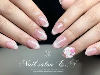 ネイル E.N🦋 長さ出し/持ち込みのネイルデザイン