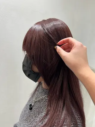 カラー 藤並 ファニャのヘアスタイル