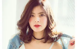 ミディアム パーマ hatena所属・hatena 🫧のマツエク・マツパデザイン