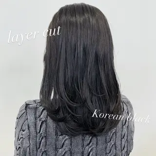ミディアム 宇都宮 🪩韓国ヘア 🇰🇷NANAMIのヘアスタイル