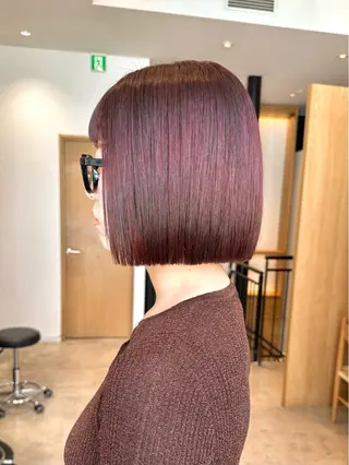 ショート sea by luvismけやき通り2号店所属・ボブ/ショート/ 縮毛矯正/岸本恭明のヘアスタイル