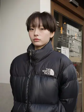 ショート カラー メンズ お洒落カジュアル🍃 まなとのヘアスタイル