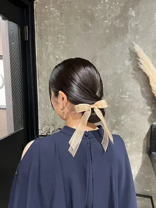 セミロング 久永 菫のヘアスタイル