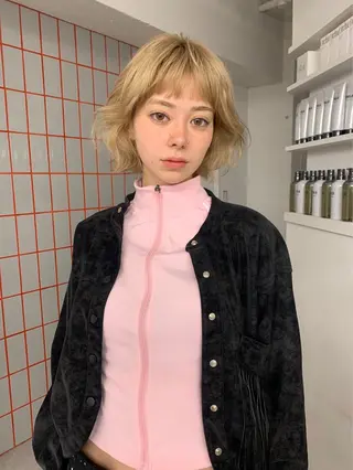 ショート 山田 京介のヘアスタイル