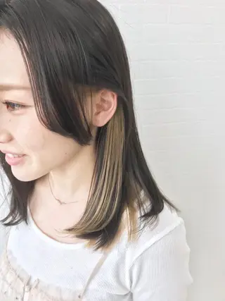 ミディアム カラー 💜ツヤヘアケア🩷 サトウシュンスケのヘアスタイル