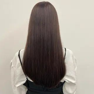 ロング トレンドモテカラー 🩷色落ちまで可愛くのヘアスタイル