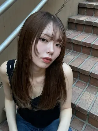 ロング ｔa k k e ｙｕのヘアスタイル