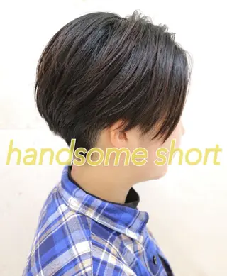 ショート 斉藤 貴也のヘアスタイル