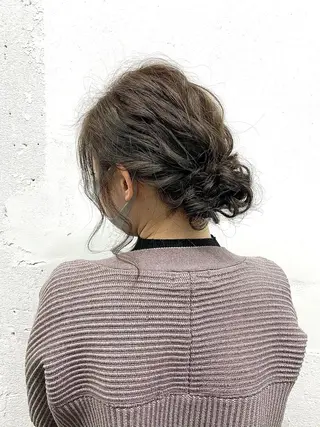 ミディアム カラー ヘアアレンジ 🎨カラー満足度 500%💫ヅル💫のヘアスタイル