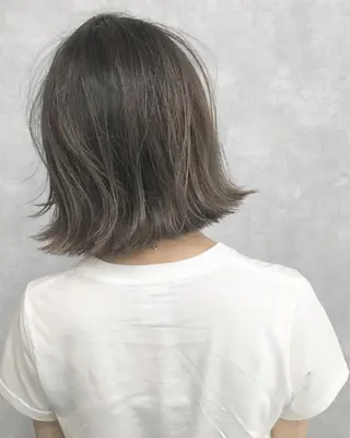 ショート カラー レイヤーカット BLend 渋谷のヘアスタイル