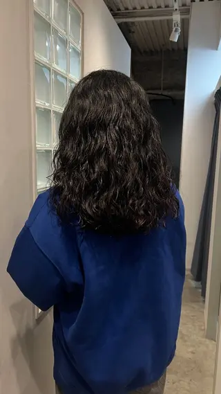 セミロング パーマ ☆ HARUKA ☆のヘアスタイル