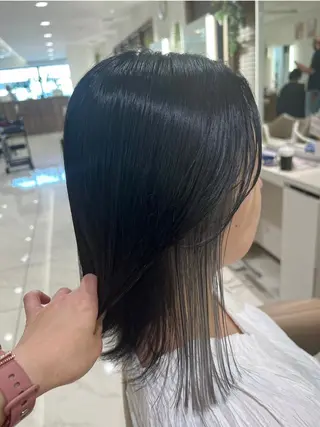 ミディアム ＡＳＨ 大宮のヘアスタイル