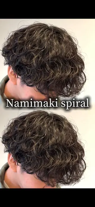 パーマ メンズ RITZ 小平颯真のヘアスタイル