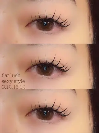 マツエク・マツパ 🫧飛山琉桜/二条 ネイルアート/束感のマツエク・マツパデザイン