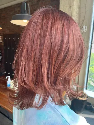 ミディアム カラー tablier所属・北名古屋 /美容院カフェのヘアスタイル