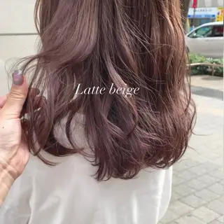 ロング カラー ヘアアレンジ 代表🎀 ふわモテ愛 され髪🩷yumiのヘアスタイル