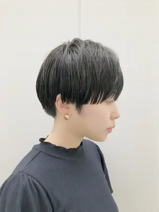 ショート カラー ノグチ ユウキ/ボブのヘアスタイル