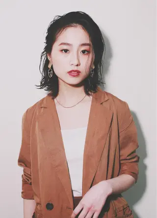 ミディアム カラー IDEA 柏の葉KOILRINKGARAGE所属・お洒落満足度 ◎💮井上のヘアスタイル