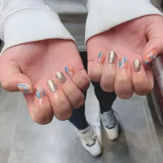 ネイル YUKIMO🍎名駅 /ニュアンスのネイルデザイン